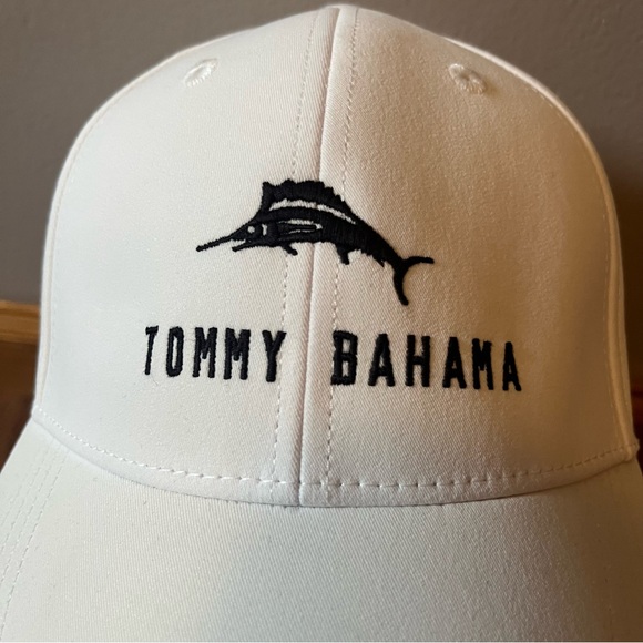 Tommy Bahama Hat Tip Your Cap Baja Margarita Recipe White Adjustable Strap NEW - Picture 2 of 8